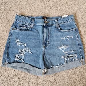 Custom Lee Cutoff Shorts Distresses 12